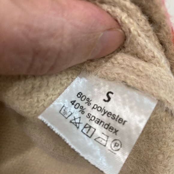 SM Pink Dachshund Print Women’s Sweater – Hearts & Cupcakes - Picture 4 of 9